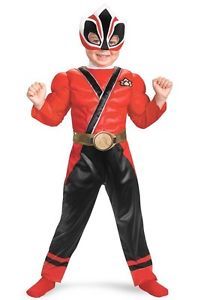 Red Power Ranger Muscle Costume