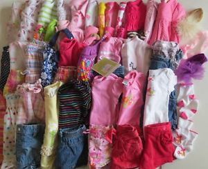 Huge Lot Baby Girls Clothes Newborn 0 3 3 3 6 6 Months Spring Summer Clothes