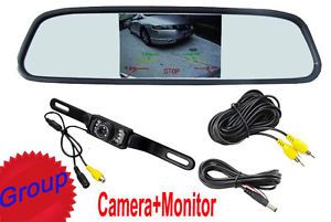 Universal Car Rear View Backup Camera Mirror Monitor Reverse Assistant