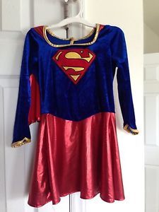 Supergirl Superhero Costume Toddler Girl Size 3 4 Super Girl Superman
