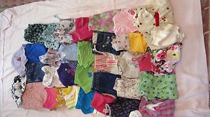Baby Girl Clothes Lot 35 Pcs Size 12 Months Gymboree Gap Carter's Sophie Rose