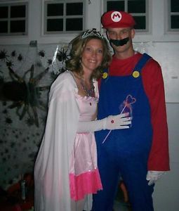 Princess Toadstool Costume Princess Peach Costume Mario Brothers Costume Small