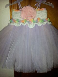 6 12 Month Easter Dress Tutu Dress Spring Dress Pageant Dress
