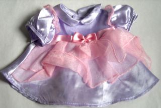 Baby Doll Clothes 14 16" CPK Cabbage Patch Kids Lavender Pink Party Dress