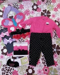 Newborn Baby Girl Clothes Carters