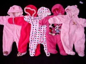 Baby Girl Outerwear Snow Suit Clothes 0 3 Months Fall Winter Clothes Lot