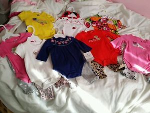 Carters 3 Month Brand New Baby Girl Clothes Lot Juicy Gap Gymboree