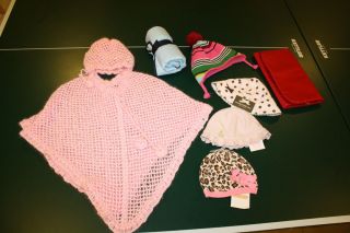 NWT Girls Hats and Baby Changing Pads Gymboree Janie and Jack Baby Gap