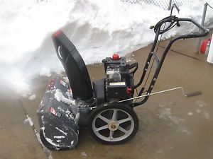 Used Snow Blower 5HP 22" Two Stage with Electric Start and 9" Propeller