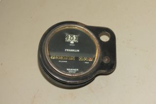 Vintage Stewart Warner Original Speedometer Franklin Hot Rat Rod Custom