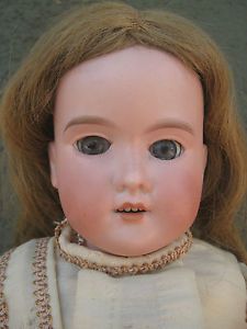 Antique Bisque Florodora Doll 20" with Antique Clothing Sleep Eyes