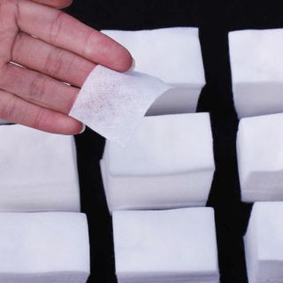 New 400pcs UV Gel Nail Polish Remover Cleaner Wipes Cotton Lint Pads Soak Off