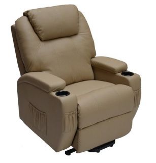 Luxury Leather Electric Rise and Recline Lift Chair WiFi Control Model 2013 New