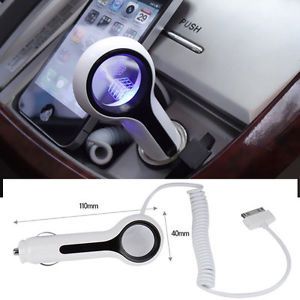 New Car iPhone 4 4S Blue LED Charger High Quality Car Accessories