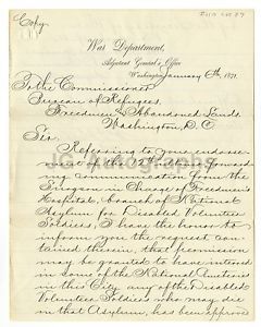 William D Whipple Union Civil War General Authentic Autographed Letter LS