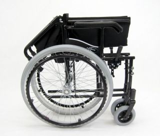 Karman Black 18" Ultra Light Weight Wheelchair Lt 980 Foldable Wheel Chair New