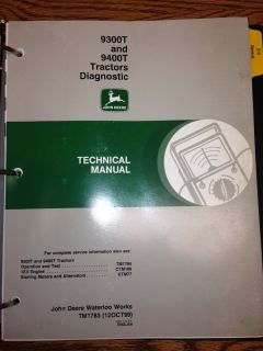 John Deere 9400T Tractor Diagnostic Technical Manual
