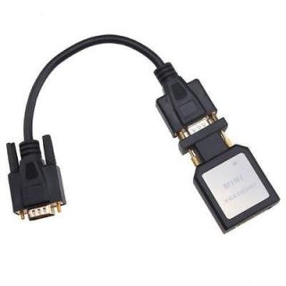 Audio Video 1080p VGA to HDMI 1080p w USB Converter Adapter for PC HDTV DVD DVI