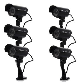 Fake Infrared LED CCTV Surveillance Dummy Blinking Light Security Camera A 65