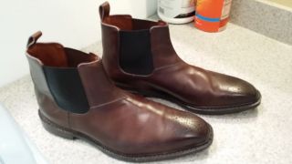Allen Edmonds Haight Boots Size 10 Worn Once with Dust Covers Retail $299