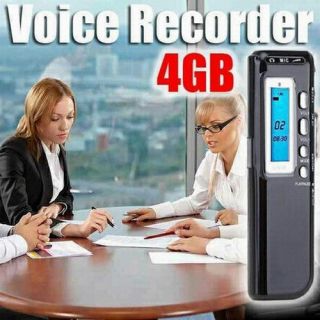 Pro 4GB USB Digital Audio Voice Rec Phone Call Recorder Dictaphone  Player