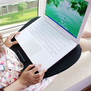 Portable Lap Desk Table Notebook Laptop Tray Pillow Tray FBT22 SCH Black