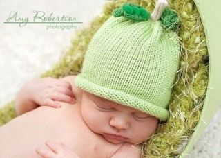 Sweet Pea Pod Hat Baby Newborn Photo Prop Boutique
