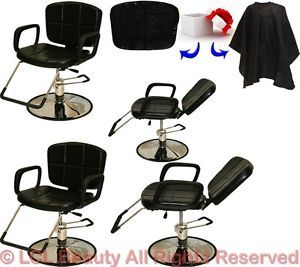 4 Reclining All Purpose Hydraulic Styling Barber Chair Shampoo Salon Equipment