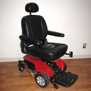 New Scooter Pride Mobility Power Chair Electric Wheelchair Elevated Leg Rests