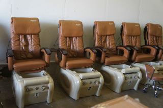 T Spa T500 Pedicure Chair Rolling Massage