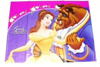 Disney Beauty and The Beast Tablecover Party Supplies