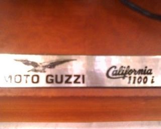 Maisto Moto Guzzi 1 10 Scale Collectible Special Edition Motorcycle Die Cast