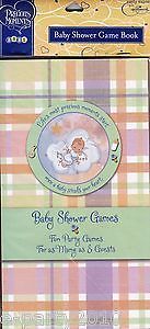 Precious Moments Baby Shower Game Book Party Supplies
