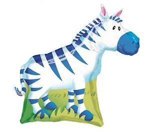 Balloons Party Birthday Baby Shower Supplies Decorations Jungle Animals Zebra