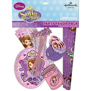 Sofia The First Disney Princess 48 Piece Favor Pack Birthday Party Supplies