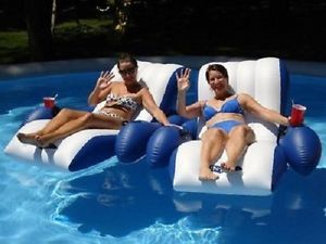 Intex Pool Fun Float Inflatable Lounger Chair Lounge Gift New Fast Shipping