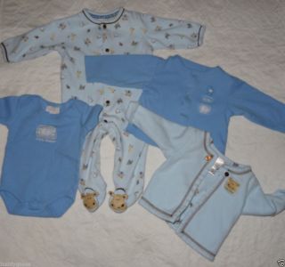 3 6 Month Baby Boy Blues Clothes 4 Piece Lot