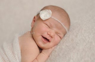 Delicate Silk Flower Headband Baby Girl Photo Prop Poser Todler Hair Accesorize