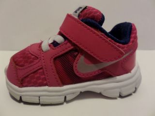 Nike Fusion St 2 Girls Toddler Size 4c Pink White Athletic Shoes 457038 601