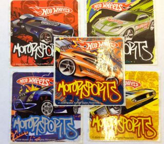 15 Hot Wheels Motor Sports Cars Sticker Party Favor Teacher Supply Racers