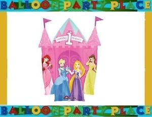 Disney Princess Castle First Birthday Balloon Party Supplies Cinderella Belle XL