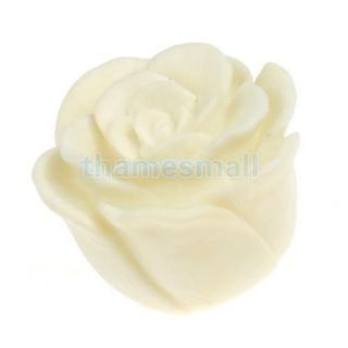 5X Romantic Rose Flower Shape 7 Color Changing Glow LED Light Lamp Home Decor