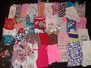 Baby Girl 24M 2T 3T Spring Summer Clothes Lot 24 Month 2 3YR Short Shirt Dress