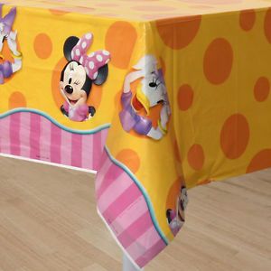 Disney Minnie Mouse Dream Party Plastic Tablecover Party Supplies New Style