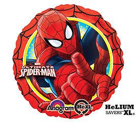 Ultimate Spiderman 17" Avengers Superhero Red Birthday Party Mylar Foil Balloon