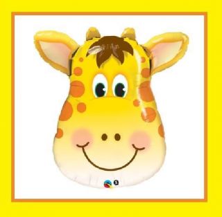 30" Giraffe Balloon Jungle Animals Safari Birthday Party Supplies Decorations XL