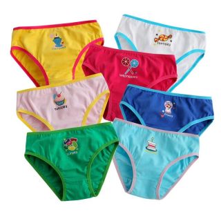 New Vaenait Baby Toddler Kid's Girl Underwear Brief Pantie 7 Pack"7 Days Brief "