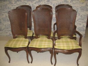 Henredon Four Centuries Collection Set of 6 Matching Chairs