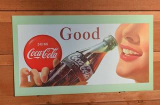 Vintage Cardboard Coca Cola Signs