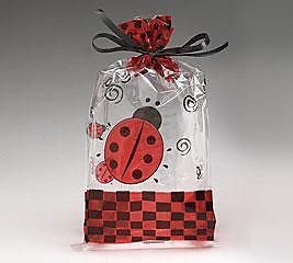 Ladybug Birthday Treat Goody Loot Bags x10 Supplies Favors Party Baby Shower
